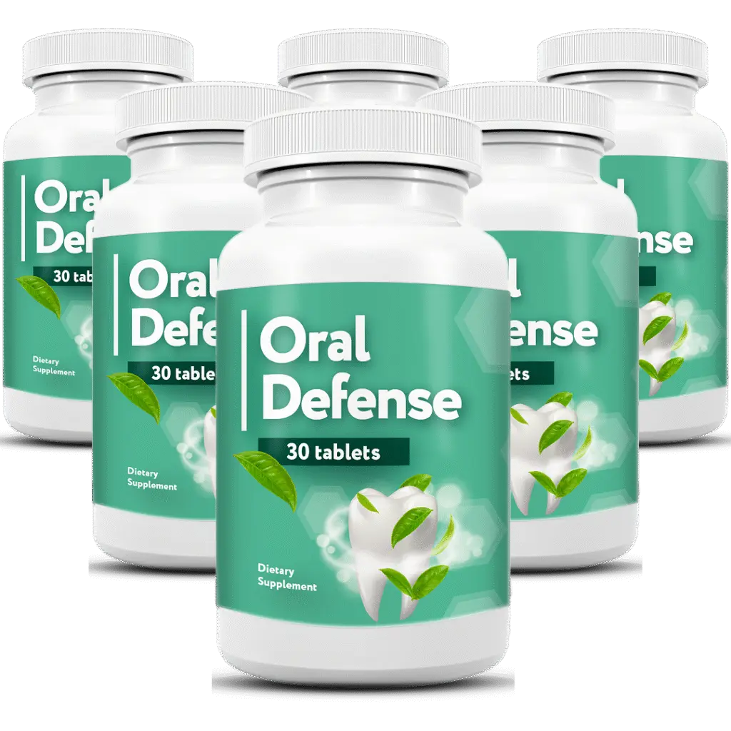 OralDefense nail supplement 6 bottle best value package